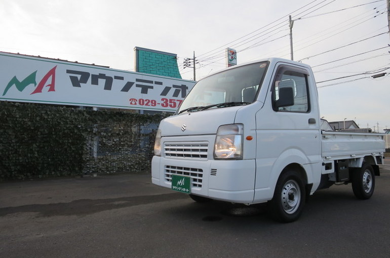 茨城で軽トラックの中古車を激安でご提供 マウンテンオートです 茨城県で中古車販売を行うマウンテンオートはアフターケアも万全のお店です